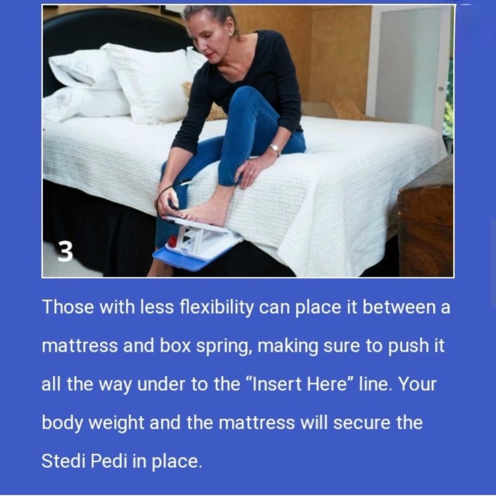 Stedi Pedi Foot Care Pedicure Device in Lavender White - Picture 6 of 7